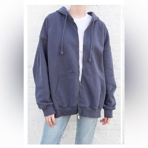 Brandy Melville Christy Hoodie Navy